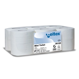 CELTEX 20165 Mini Cell toalettpapír, 2 rétegű, 160m