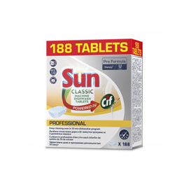 SUN Professional Classic gépi mosogató tabletta, 188 db