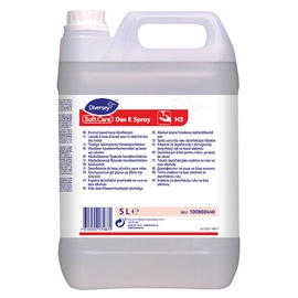 Diversey Soft Care Des E Spray kézfertőtlenítő folyadék, alkoholos, 5 liter