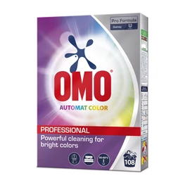 Omo Prof. Automat Color (5.4Kg) - általános mosópor színes ruhákhoz