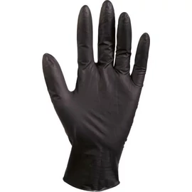 Nitril kesztyű, 200 db, fekete