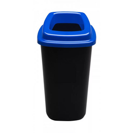 Plafor Sort hulladékgyűjtő szemetes, fekete/kék, 45 literes