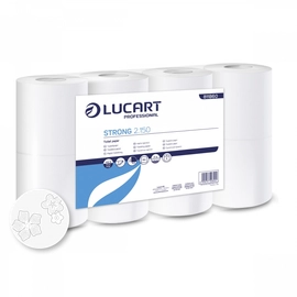 Lucart Strong 2.150 toalettpapír, 2 rétegű (8 tekercs/csomag)