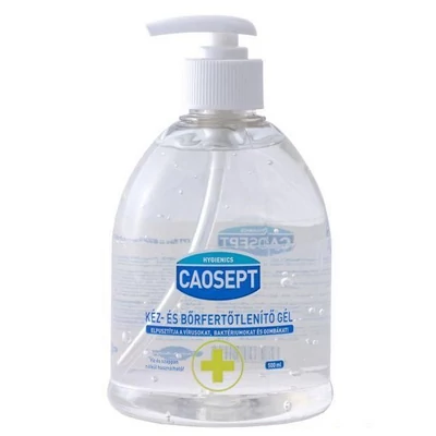 Caosept kézfertőtlenítő gél 500ml, pumpás