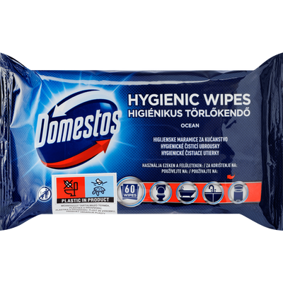 DOMESTOS antibakteriális nedves törlőkendő