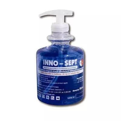 INNO-SEPT kézfertőtlenítő folyékony szappan, 500ml