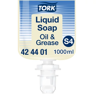 Kép 2/3 - TORK 4244011 Olaj- és zsíroldó folyékony szappan, S4-02