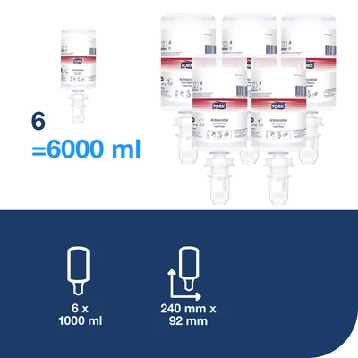 Kép 3/3 - Tork kézfetrőtlenítő folyékony szappan, S4