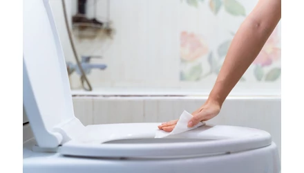 WC tisztítás és fertőtlenítés