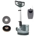 NILFISK FM400 L - egytárcsás súrológép tartállyal, PAD-tartóval, kefével