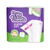 VIOLETA háztartási papírtörlő, PIKNIK CLEVER CUT, 3 rétegű, 2 tekercs