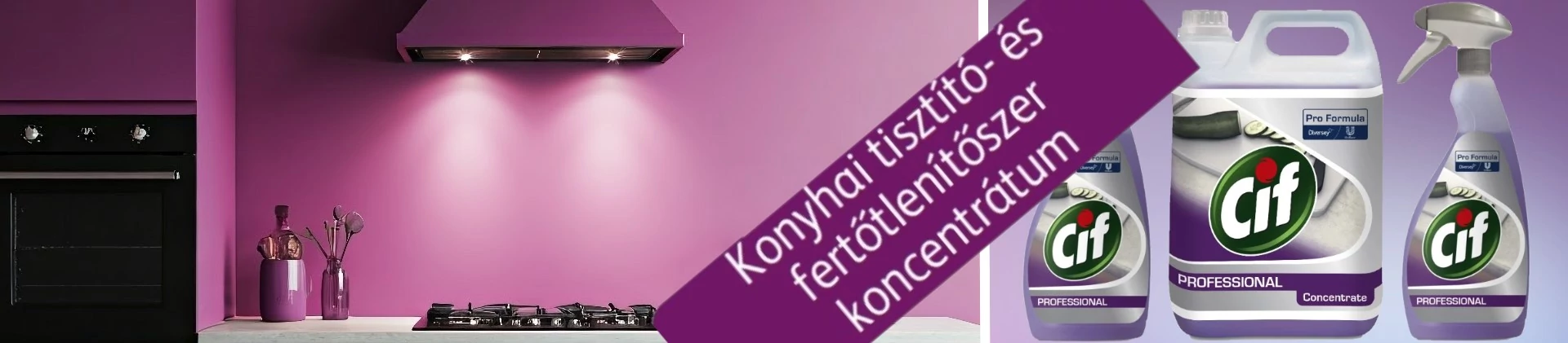 Cif konyhai tisztítószer, fertőtlenítő